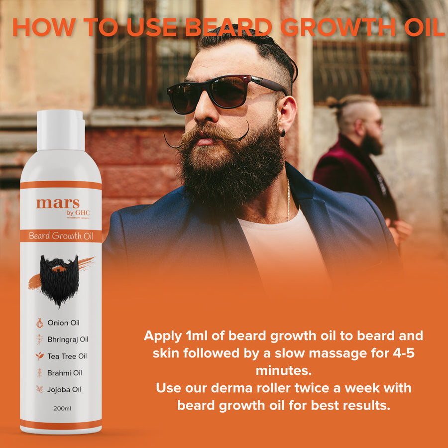 Beard Growth Oil for Smooth Beard